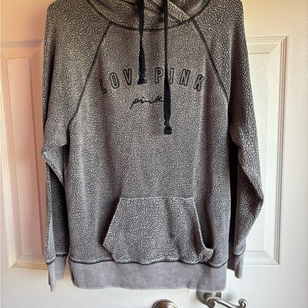 PINK Victoria's Secret Charcoal  Hoodie